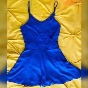 EXPRESS Blue Romper